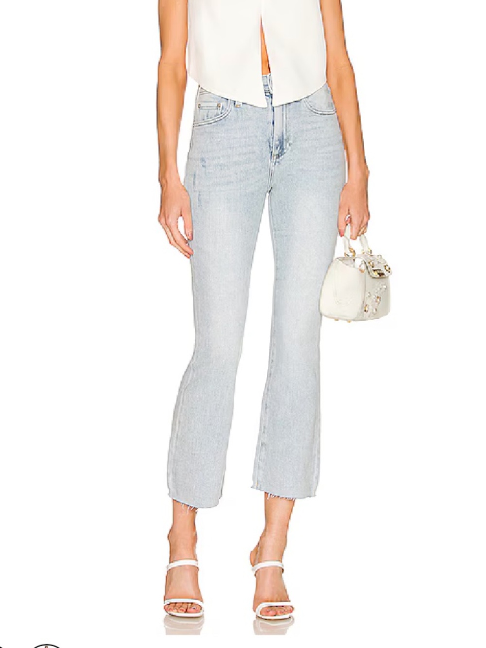 PISTOLA Lennon High Rise Crop Boot Jeans Sz 26